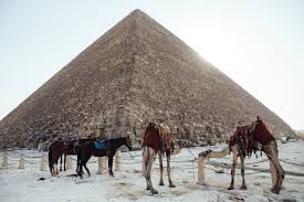 The great pyramid of giza also known as the pyramid of khufu or the pyramid of cheops once among the seven wonders of the ancient world, is the oldest and largest of the three pyramids in it was a great day with camel ride. How Were The Pyramids Built Scientists Discover How Ancient Egyptians Moved Huge Stones