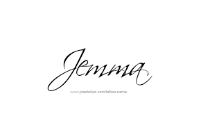 Gemma teller morrow is the queen of charming and the matriarch of the sons of anarchy. Jemma Name Tattoo Designs Name Tattoos Name Tattoo Designs Tattoo Designs