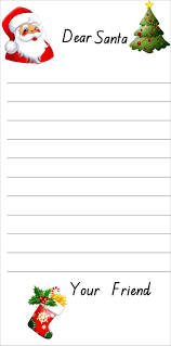 Print off a free letter to santa template for your kids this year. 6 Printable Santa Letter Templates For Free Download Free Premium Templates