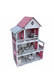 woodylife ahsap oyuncak ev portatif bebek evi lol bebek barbie uyumlu fiyati yorumlari trendyol