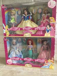 Disney Princess Brass Key Porcelain Dolls Lot Of 6 Cinderella Belle Ariel Disney Barbie Dolls Porcelain Dolls Disney Princess Dolls