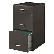 On display we have desks, chairs, filing cabinets, plan chests and meeting room furniture for you to look at before you buy. Space Solutions 3 Drawer File Cabinet With Pencil Drawer Charcoal Walmart Canada