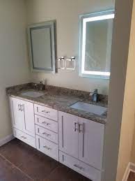 With a custom bathroom vanity you can have it tailored to the exact specifications of your space, which means you can custom tailor the height, width, and depth of the unit of your preference. Custom Bathroom Cabinets Vanities Counters 919 339 7300