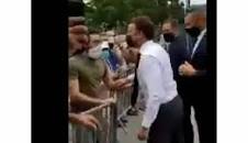 Résultat de recherche d'images pour "MACRON RECOIT UNE GIFLE"