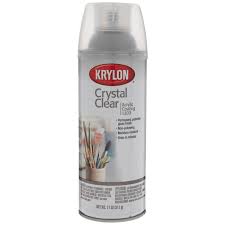 Crystal Clear Krylon Acrylic Coating Spray Finish Hobby Lobby 6227