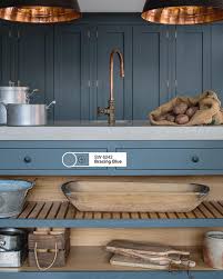 Sherwin Williams Bracing Blue Paint Color Schemes In 2020 Shaker Style Kitchen Cabinets Blue Kitchen Cabinets Kitchen Cabinet Styles