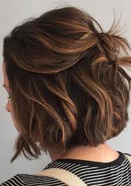 20 Gorgeous Dark Brown Hair With Highlights Ideas Thin Fine Hair Cute Hairstyles For Short Hair Short Hair Styles