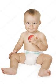 Baby Holding An Apple Stock Photo By C Sundikova 1592766