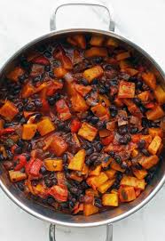 Roasted Butternut Squash And Black Bean Chili Recipe Butternut Squash Recipes Butternut Squash Chilli Butternut Squash
