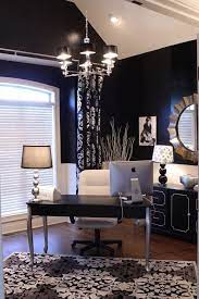 This is nice for our little office area, dark panelled wall with high shelving and a desk for the computer etc. Pin By Sarah Degroot On Office Space Home Office Decor Home Office Design Home