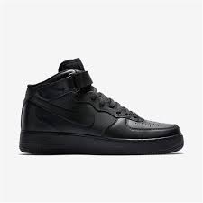 אייר פורס 1 גבוהות צבע שחור – shoes.il
