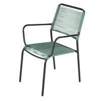 Blauer Stuhl Im Vintage Stil Und Massivbirke Gartensessel Gartenstuhle Und Sessel