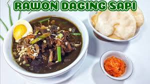 Dagingnya empuk dan kuahnya sangat segar. Rawon Daging Sapi Enak Masakan Khas Surabaya Cara Masak Rawon Masakan Jawa Timur Youtube