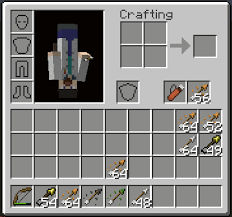 During survival test, skeleton arrows were purple.the purple arrow texture can still be found in the minecraft.jar file, in the same image as the normal arrows, but it is not in use. Magic Arrows Possible Secret Future Update News Minecraft Forum