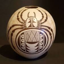 Burel Naha Hopi Potters Hopi Spider Art Mythology