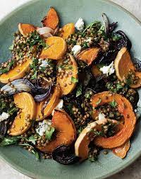 Yotam Ottolenghi S Roasted Butternut Squash With Lentils And Gorgonzola Recipe Ottolenghi Recipes Lentil Recipes Yotam Ottolenghi Recipes