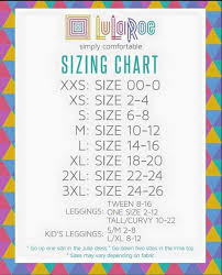 Lularoe Size Chart Jessie Www Bedowntowndaytona Com