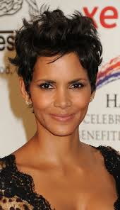 Black American Actress With Short Hair Pin On All Photograph