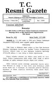 Aşağıda sizler için bir dilekçe örneği hazırladık ve yazımıza ekledik. 22355 Resmi Gazete