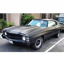 Black Matte Black 1970 Chevelle Ss Pin On Chevelle Non Stock And Pro Touring