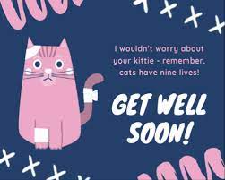 A prayer for pets is okay and this article will give shouldn't i be praying for my family or my sick friend instead? is god's grace big enough to cover me and this little paw am holding in my hands? Get Well Soon Messages For A Pet Dog Cat Rabbit Guinea Pigs Etc