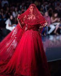 Latest Pink Red Bridal Dresses To Love With Prices Frugal2fab Red Bridal Dress Red Wedding Dresses Red Bridal Gown