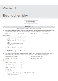 Chemistry Electrochemistry Sample Paper With Solutions Pdf Free Download Edugorilla Study Material