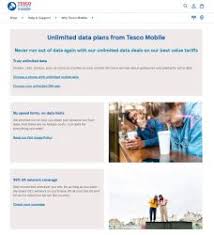 All pay monthly, sim only and pay as you go tesco mobile plans with any data. Tesco Mobile Unlimited Data Plans Unlimited Sims With 5g From O2