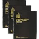 Dome Bookkeeping Record Book 128 Sheets Wire Bound 8.75 x 11.25 ...