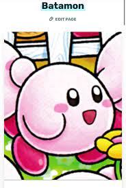 LOIS TRIPPED ON HER CHEST AND GRABS HER 8OOB on X: Batamon is one of the  most bizarre unexplained anomalies in Kirby lore t.co0CF9R2GE3w   X