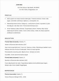 You can also download your resume as a pdf. Simple Resume Template Pdf Mansah