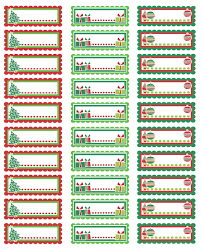 Browse designs or upload your own! Christmas Labels Ready To Print Free Printable Labels Templates Label Design Worldlabel Blog