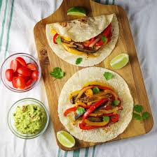 Veggie Fajita Tacos Tastefulventure Recipe Fajita Tacos Veggie Fajitas Veggie Main Dishes