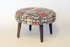 Mini Pouf Repose Pied Tabouret Banc Meuble Rembourre Par Foututissu Round Ottoman Pouf Ottoman Pattern
