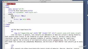 Html is about content, css about presentation. Html 5 Css 104 Adding Images To Web Pages 15 Applying Borders And Padding Youtube