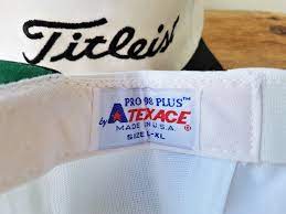 Vintage 90s Titleist Golf Equipment Hat L Xl Made In Usa By Texace Golfing Pro 98 Plus Apparel Baseball Cap Adjustable 2 Tone Golf Equipment Titleist Golf Golf