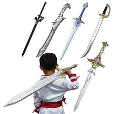 Our anime swords for sale are made up of the best materials and look exactly like the real swords. Pu Anime Sword Weapon Children S Toys Film Television Stage Props Simulation Ninja Katana Knife Samurai Sword Weapon Teen Toys Toy Swords Aliexpress
