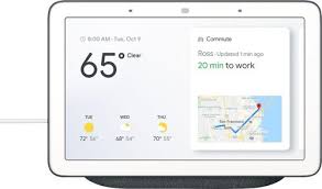 Nest Hub 7 Smart Display With Google Assistant Charcoal Ga00515 Us Best Buy Best Home Automation Smart Home Automation Google Home