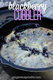 Blackberry Cobbler The Ultimate List Of Camping Ideas Recipe Dutch Oven Camping Recipes Cobbler Recipes Camping Desserts