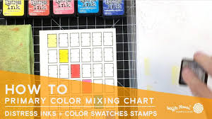 Color Mixing Chart With Distress Inks Channin Invidious