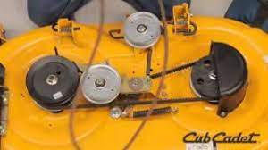 Belt v type poly ax 792 lg. How To Change The Pto Belt On A Cub Cadet Riding Lawn Mower Youtube