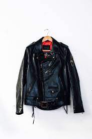 Two Countercultural Icons Team Up On Fall S Coolest Leather Jacket Leather Jacket Jackets Leather