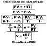 Ideal gas law equation calculator solving for pressure given moles, universal gas constant, temperature and volume. 1