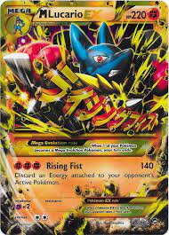 Still looks good in a toploader. M Lucario Ex Furious Fists 55 Bulbapedia The Community Driven Pokemon Encyclopedia