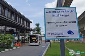 The punggol digital district (pdd) comprises of the singapore institute of technology (sit) and business park developments by jtc corporation (jtc). Punggol Digital District Demonstration Autonomous Vehicle Test Sign Land Transport Guru
