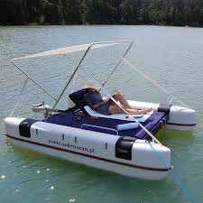 Siesta Solemaran C Joanna Krawczyk Daniel Bednarski The Catamaran Created And Designed To Provide Perfect Rest On Inland Waters And B Bateau En Bois Bateaux