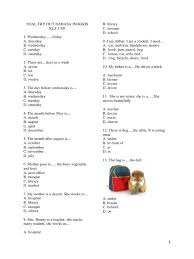 Sd fransiskus 2 soal âtryoutâ bahasa inggris sd kelas 6 a.pilihlah jawaban yang paling tepat ! Soal Try Out Bahasa Inggris Kls 3 Sd Nature