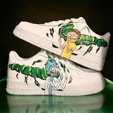 Rick morty custom nike air force 1 nike air schuhe nike schuhe damen nike schuhe. Rick And Morty Air Force The Custom Movement