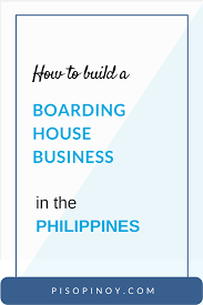 Their collection includes 116 business plans for retail and online stores. How To Build A Boarding House Business In The Philippines Boarding House Philippines Business