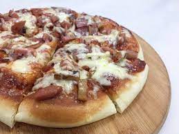 Easy Pan And Oven Baked Pizza Recipe Youtube Oven Baked Pizza Pizza Recipes Pizza Bake